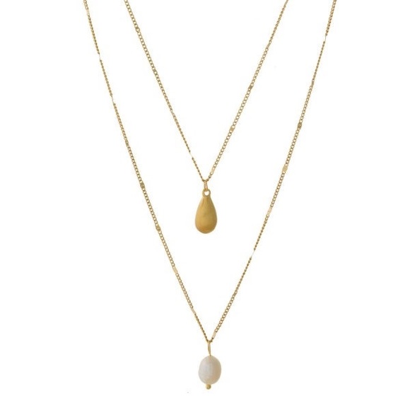 Freshwater cultured pearl necklace - Picture 2 of 2